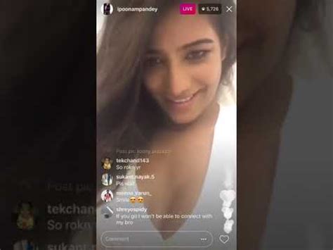 poonam pandey latest nude live|Poonam Pandey